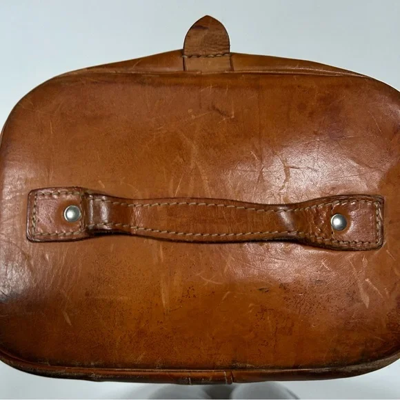 Vintage Leather Duffle bag - Picture 12 of 16